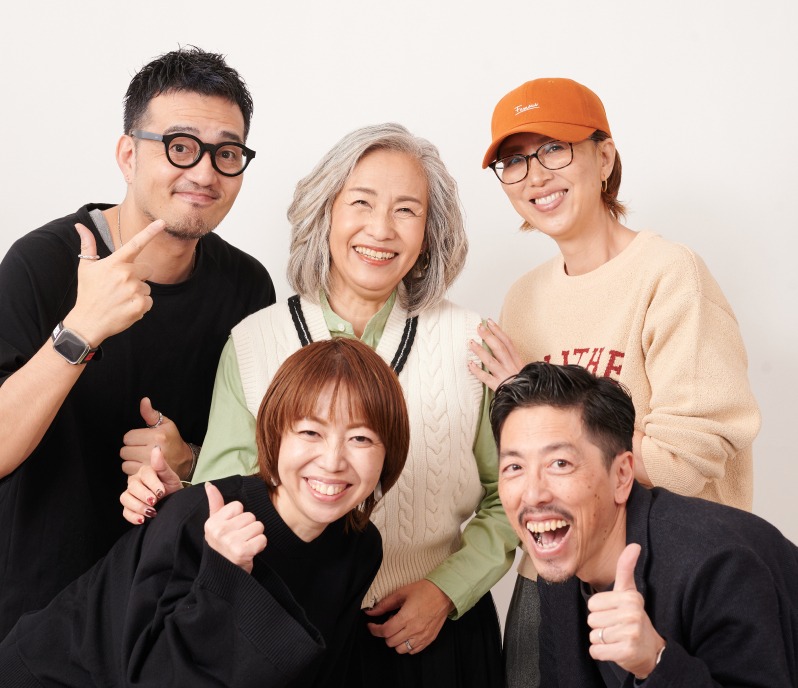 家族写真の例