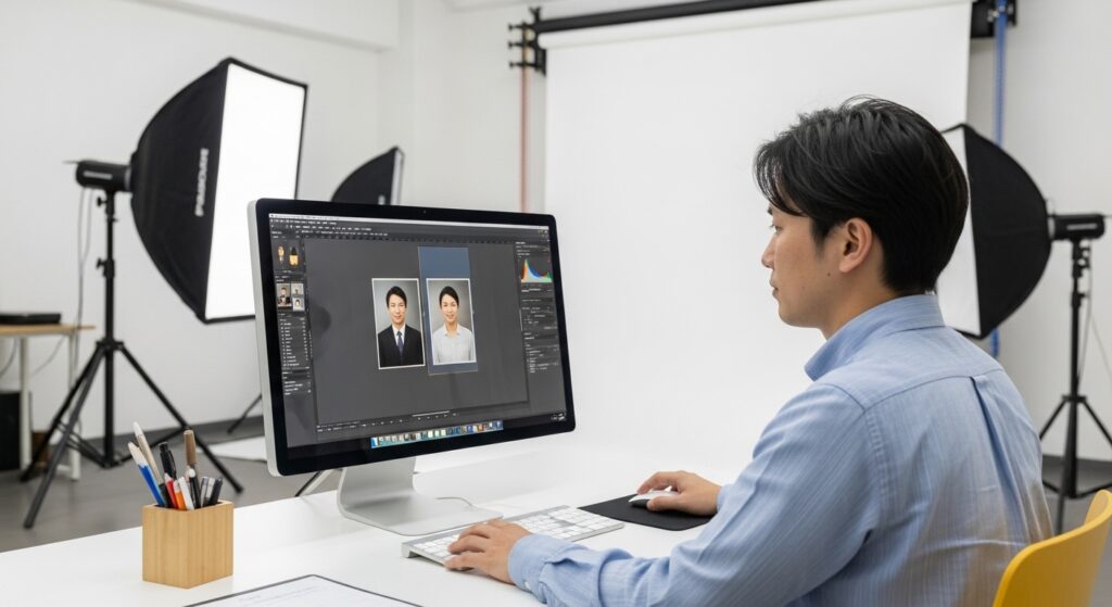 スタジオ_合成作業＿遺影