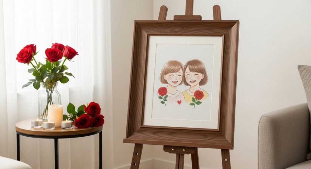 名入れ似顔絵・ポエム