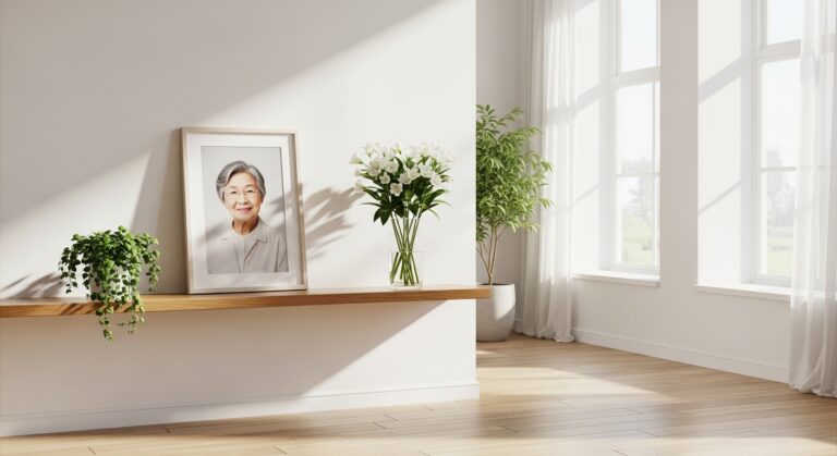 遺影はいつまで飾る？四十九日後の選択と生前撮影の準備