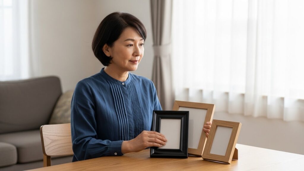 遺影フレームの選び方完全ガイド|サイズ・色・素材の基準