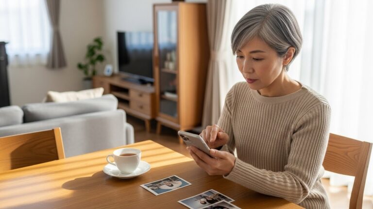 スマホで遺影写真を準備する方法と注意点