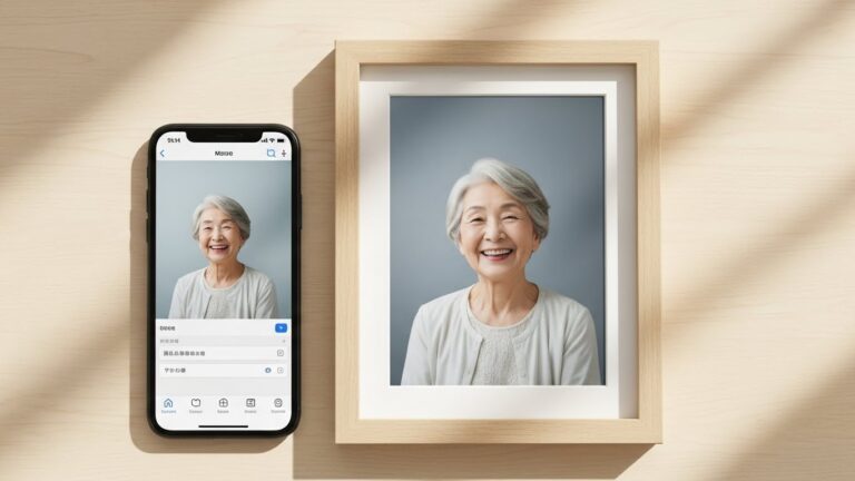 遺影写真はアプリで作れる？無料加工の方法と注意点を解説