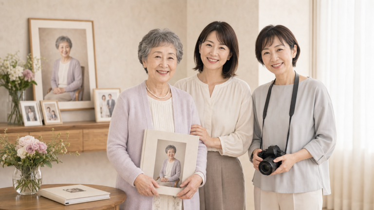 福岡で遺影撮影をするなら、どこの写真館が良い？写真館の選び方と準備